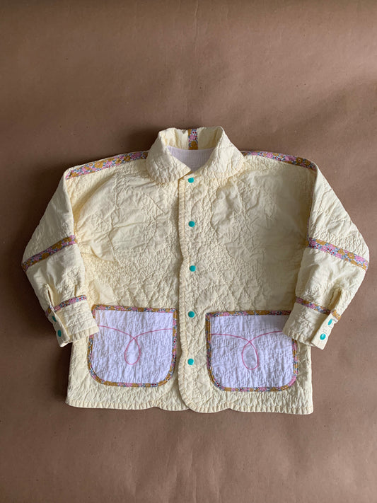 RTS Quilted Car coat | size 6-8yr