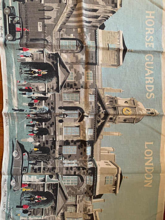 Horse Guards Parade tea towel