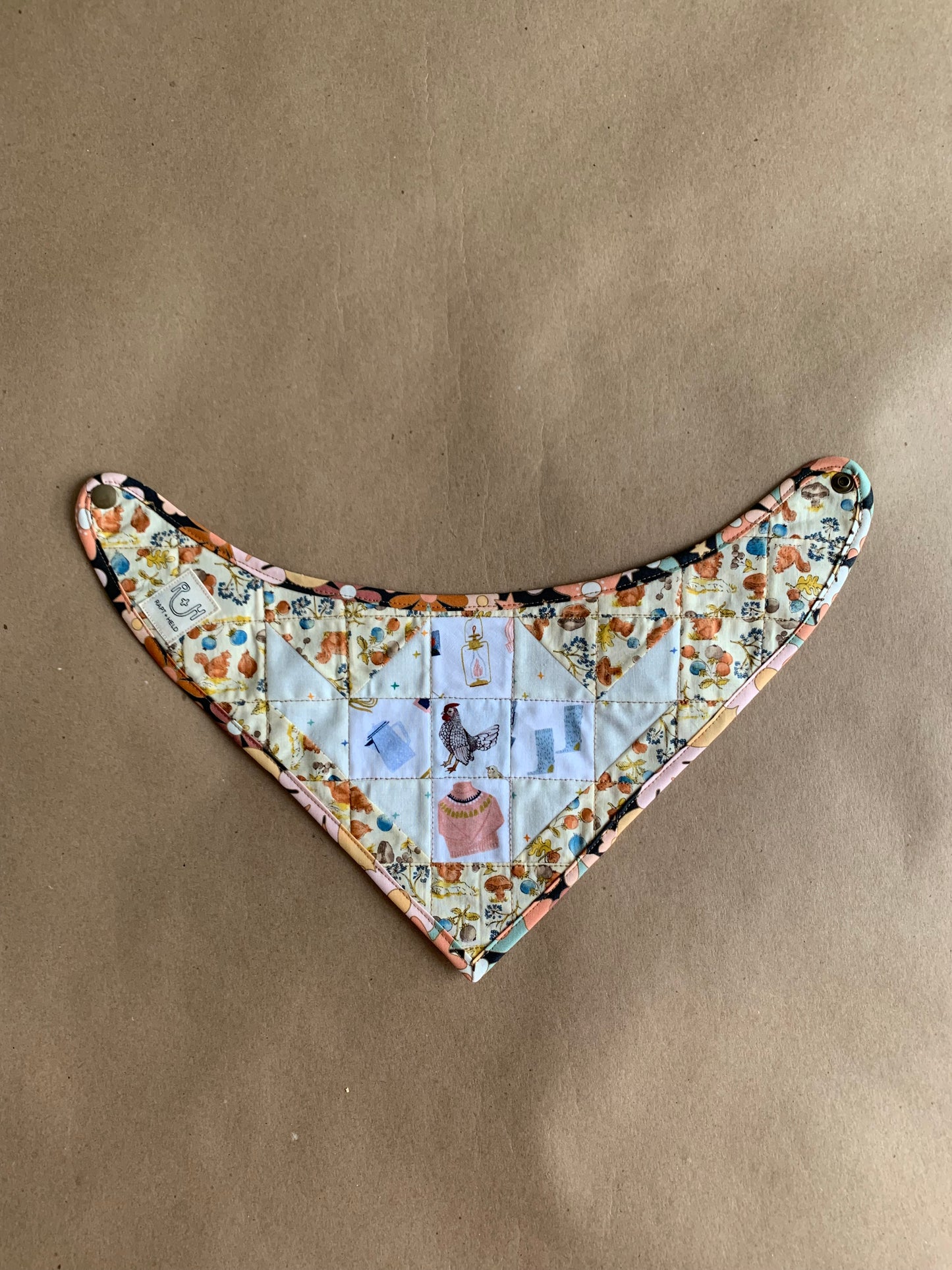 RTS | quilted neckerchiefs (one size) neck opening approx 16”