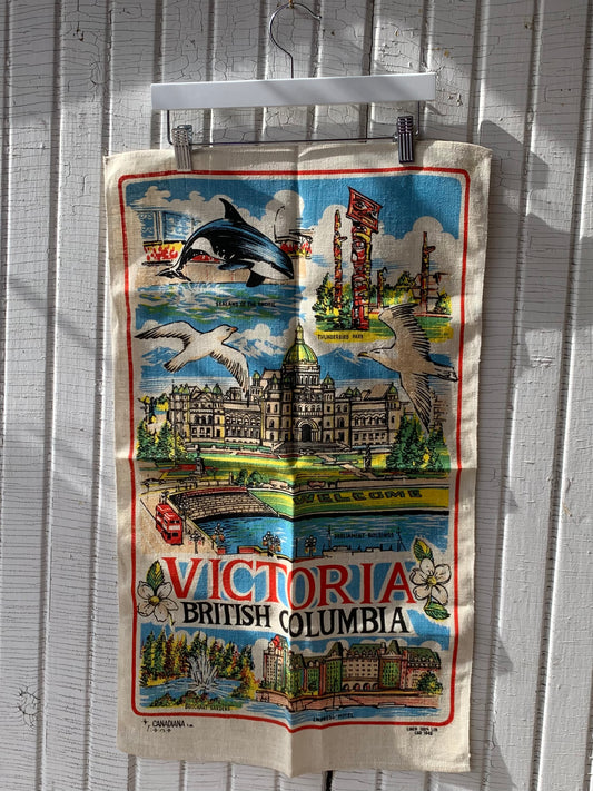 Victoria tea towel