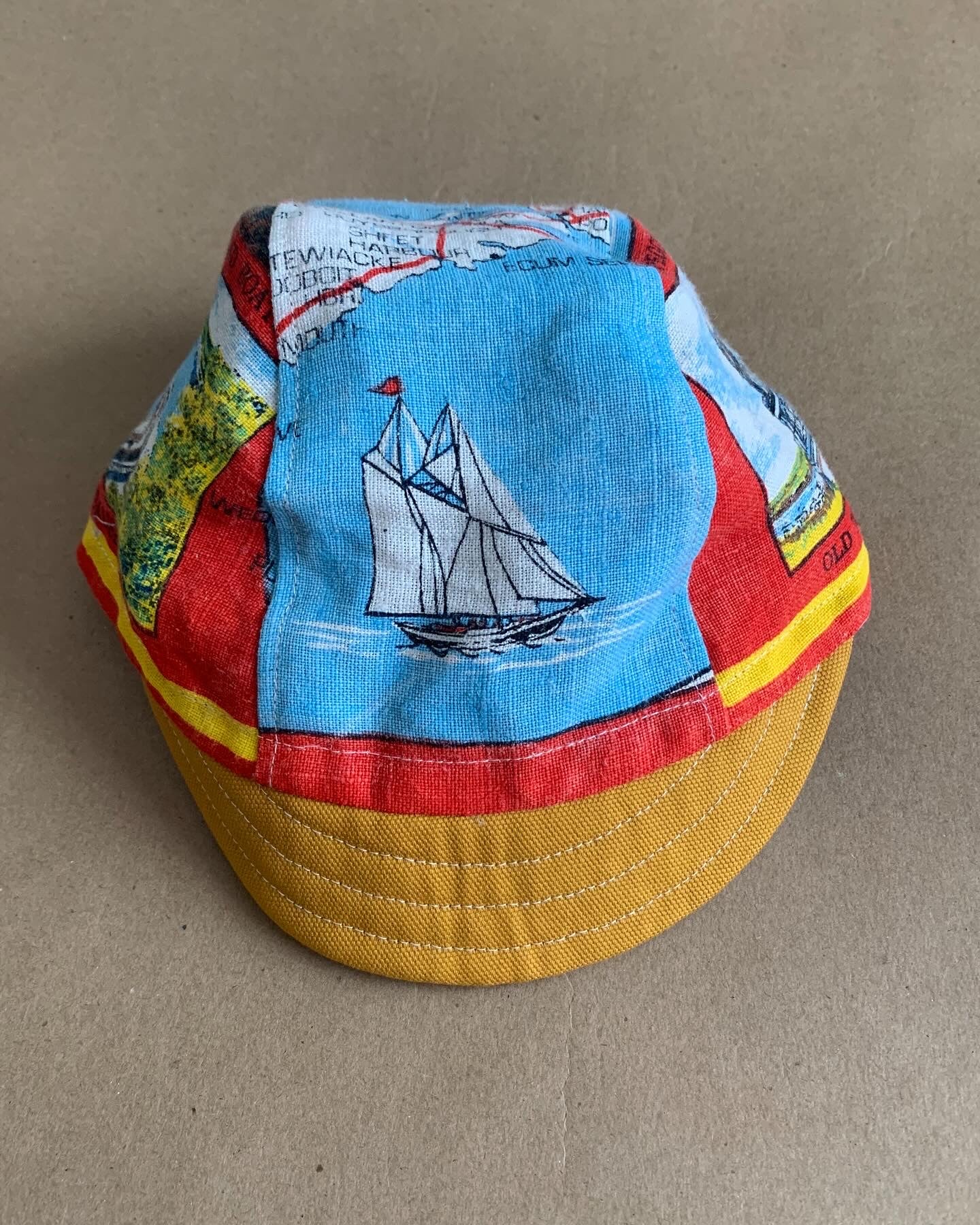 RTS | Brimmed Cap | cycling style skip | size small 53-56cm