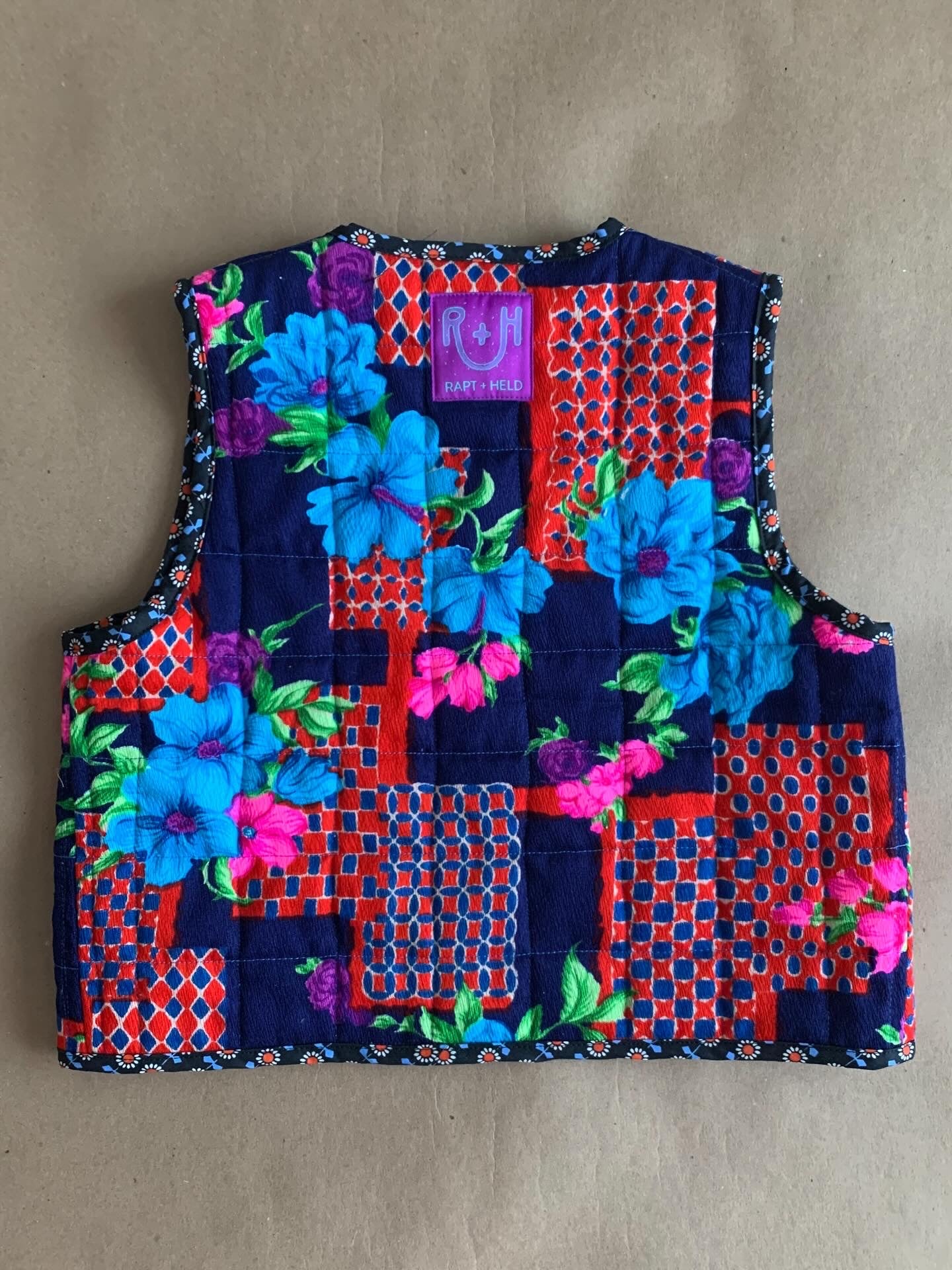 RTS Boxy Quilted Vest | size 6-8yr