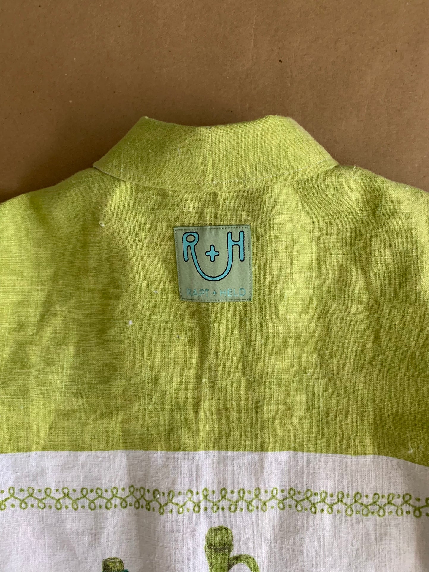 RTS linen top and shorts set | 7-9yr