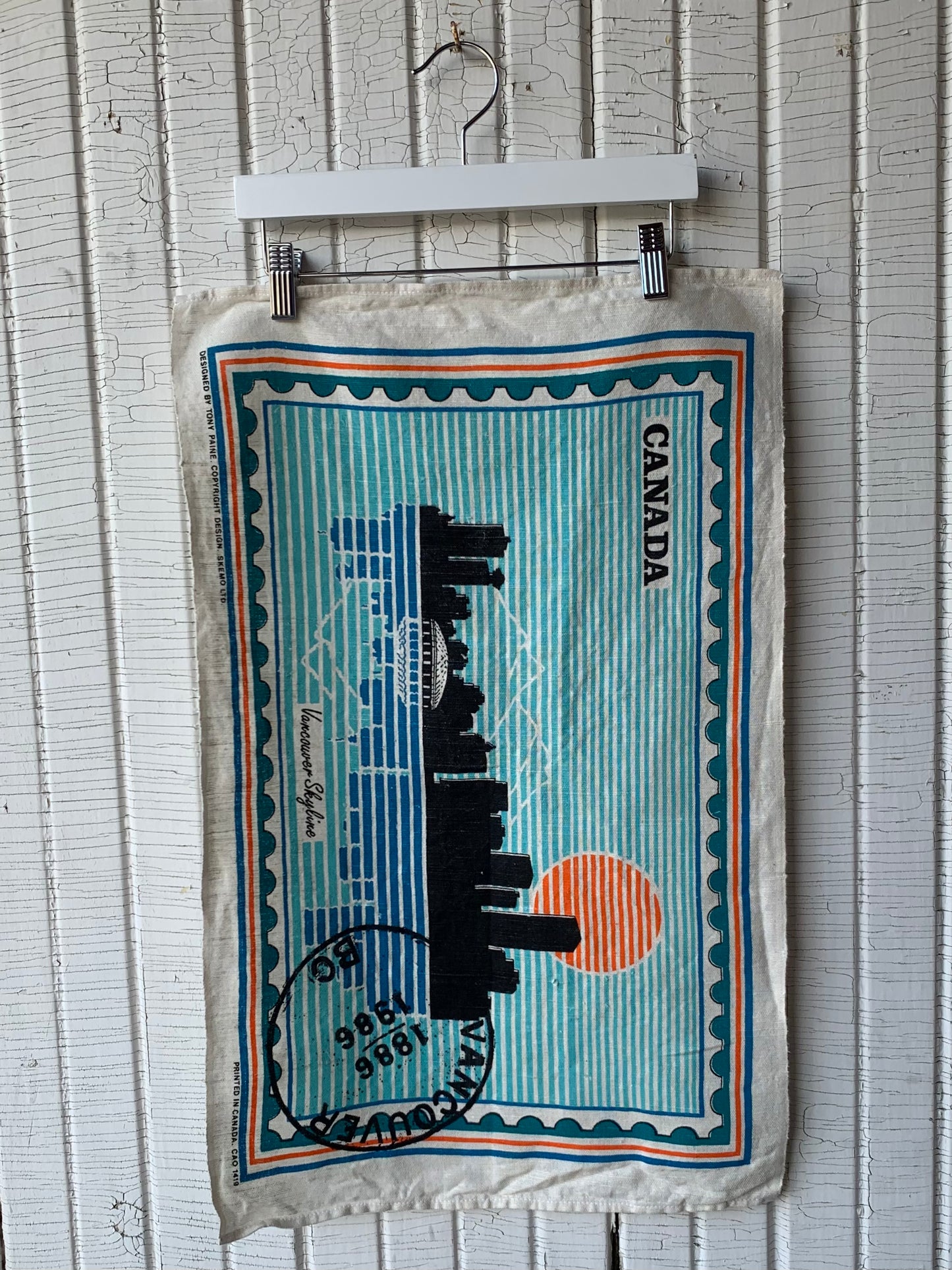 Vancouver tea towel