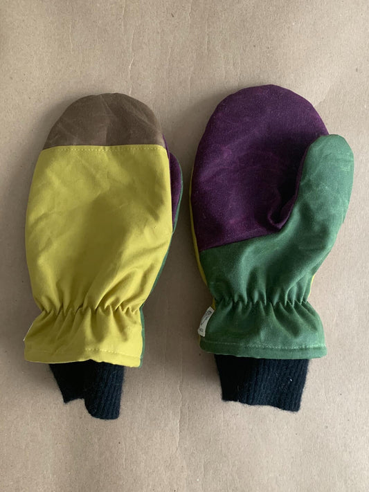 RTS | Waxed Canvas Mittens | adult S