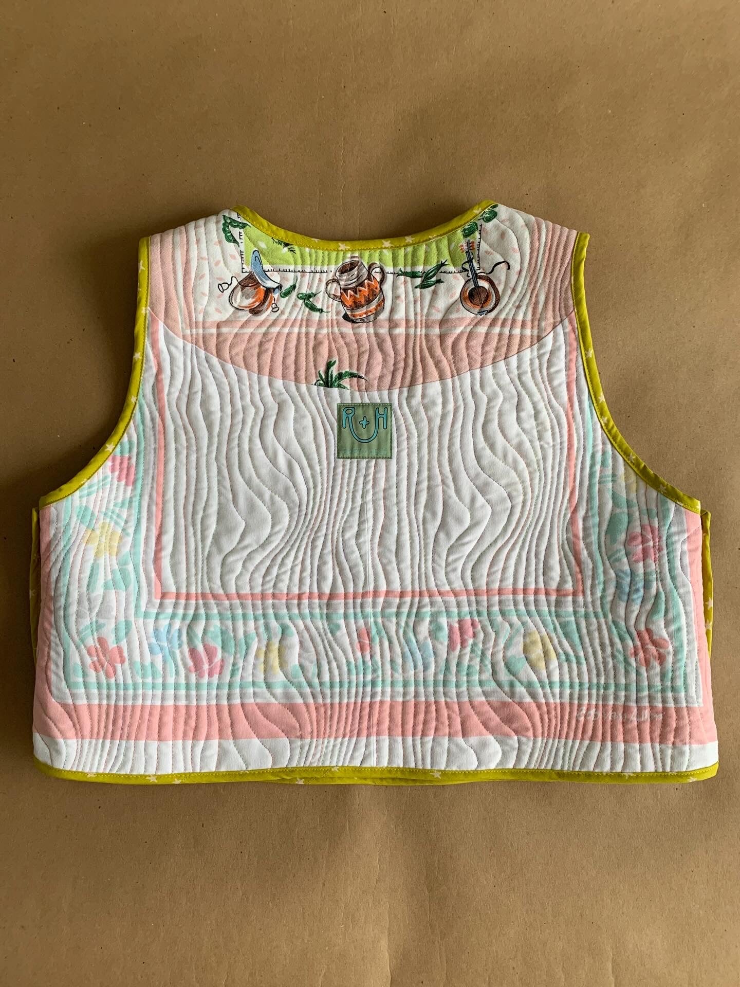 Adult 'Bestie' Quilted Vest