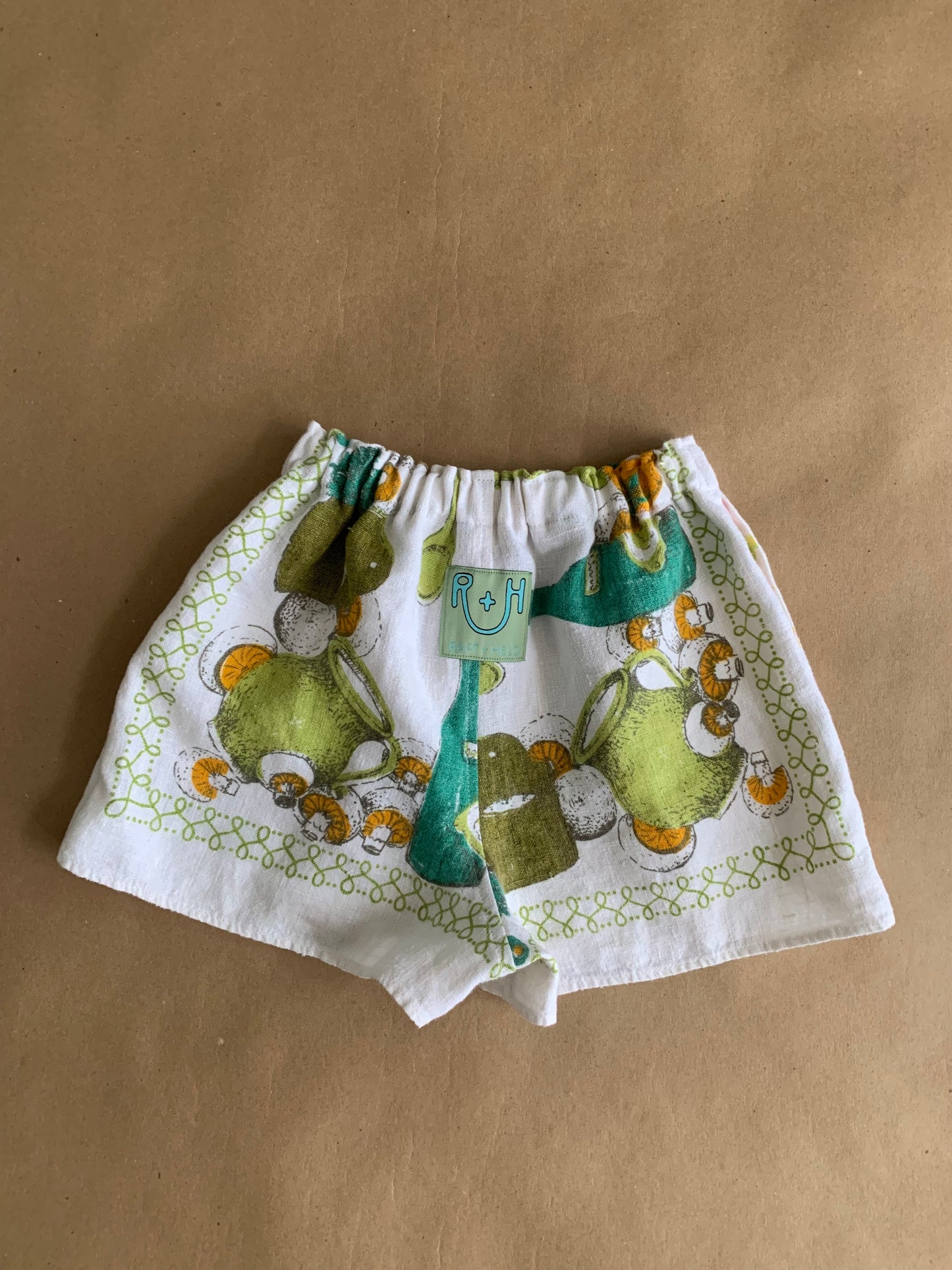 RTS linen top and shorts set | 7-9yr