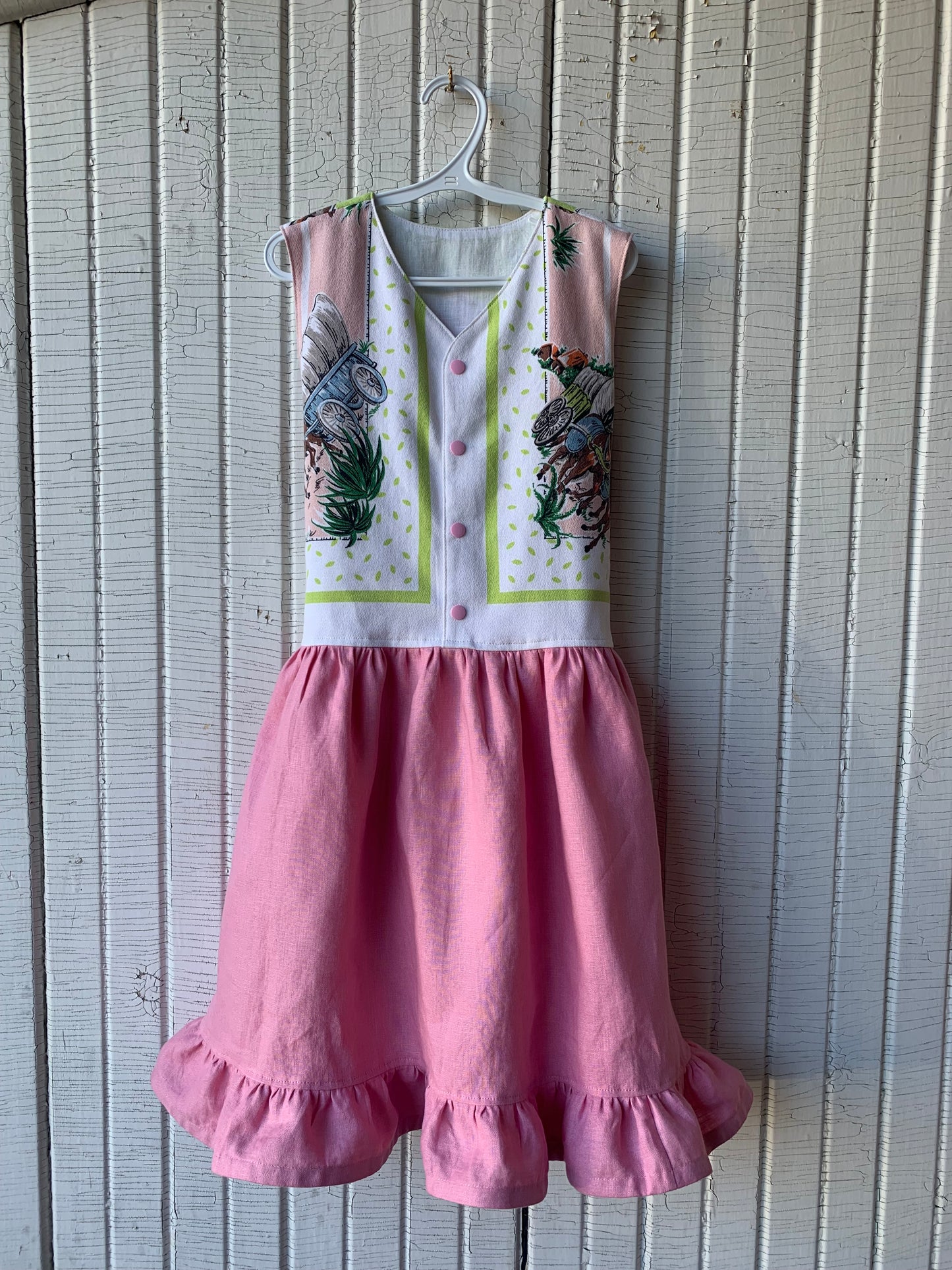 RTS | Snap Front Dress | Size 12yr