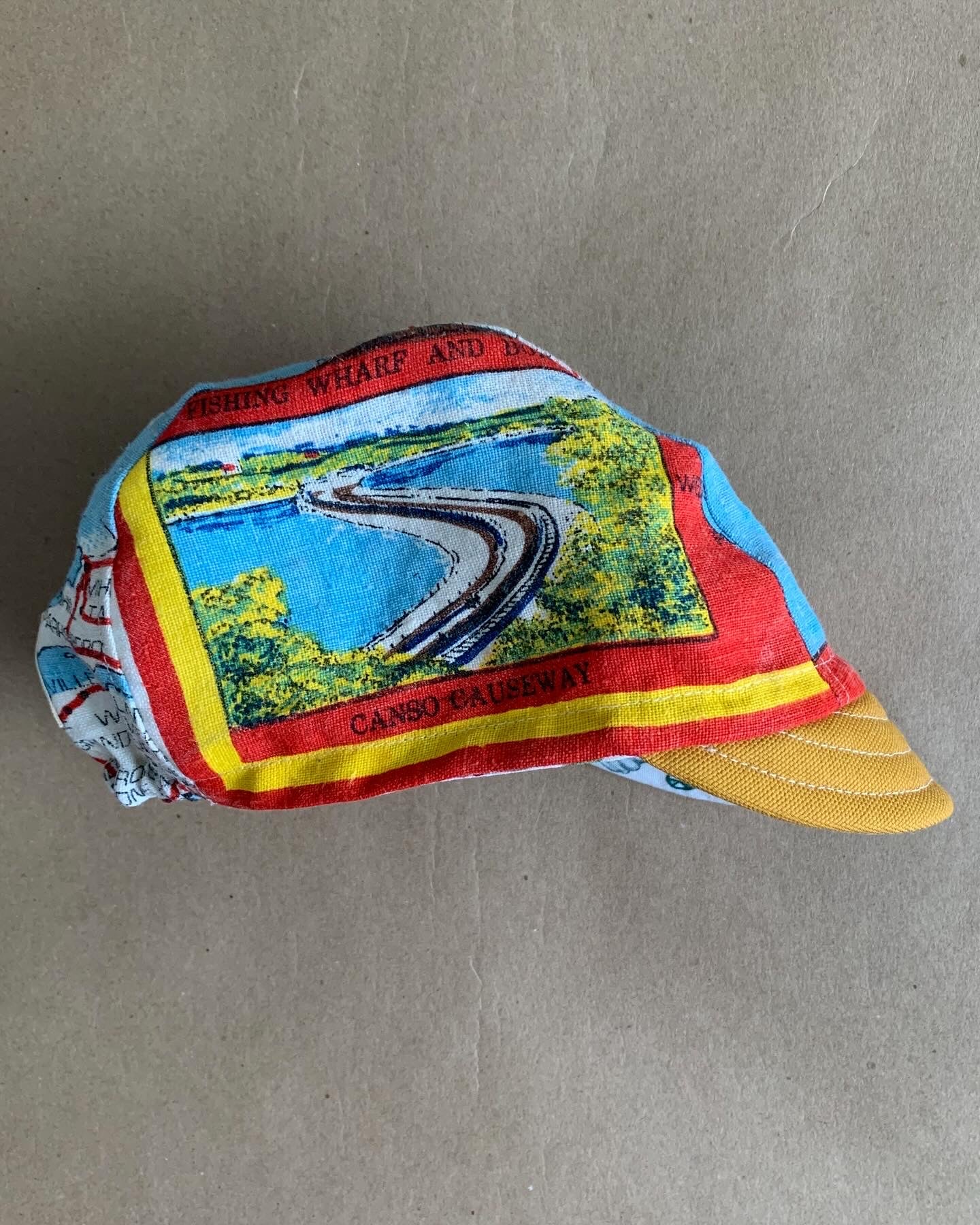 RTS | Brimmed Cap | cycling style skip | size small 53-56cm