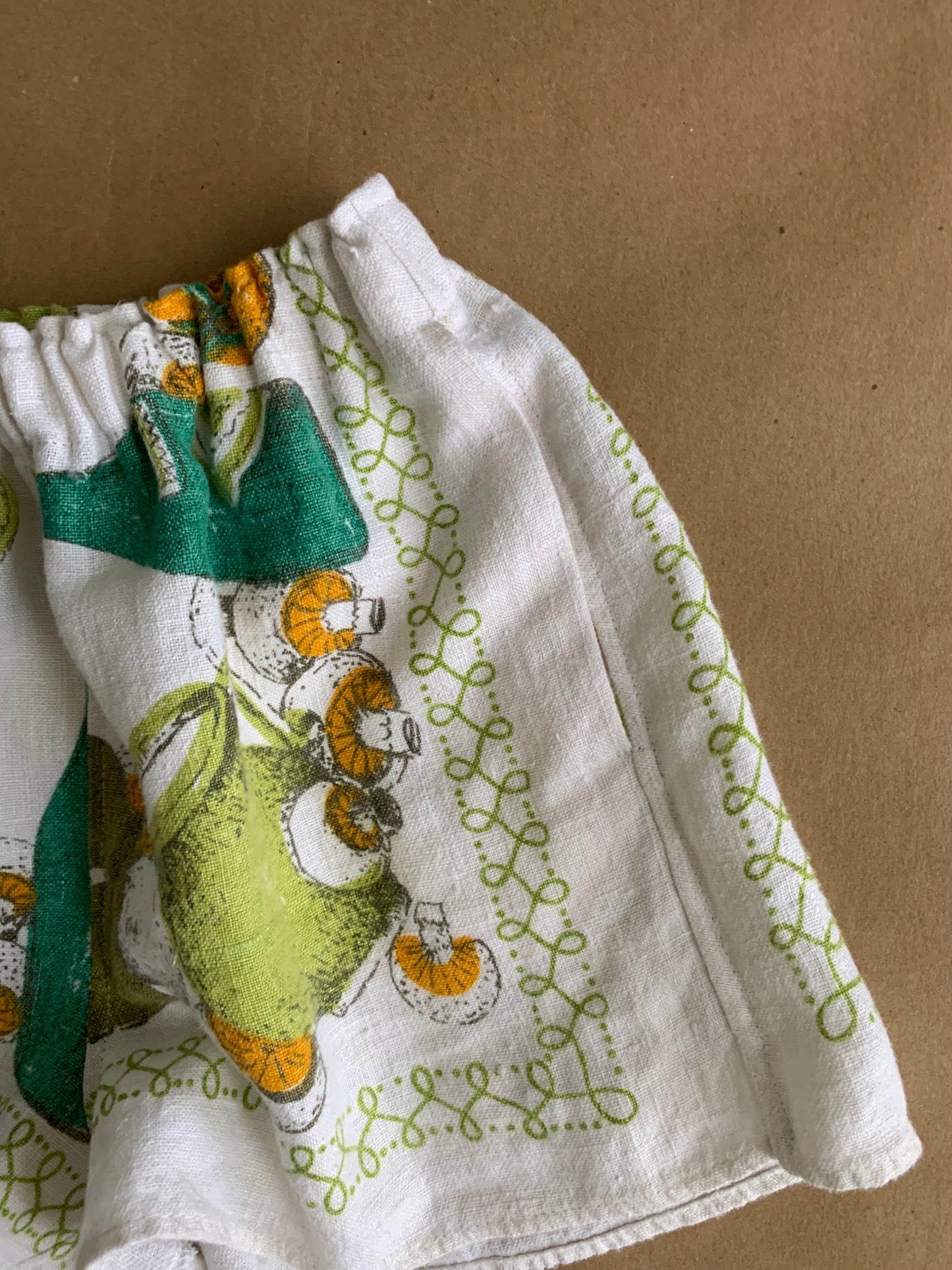 RTS linen top and shorts set | 7-9yr