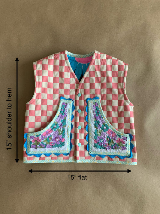 Boxy Quilted Vest