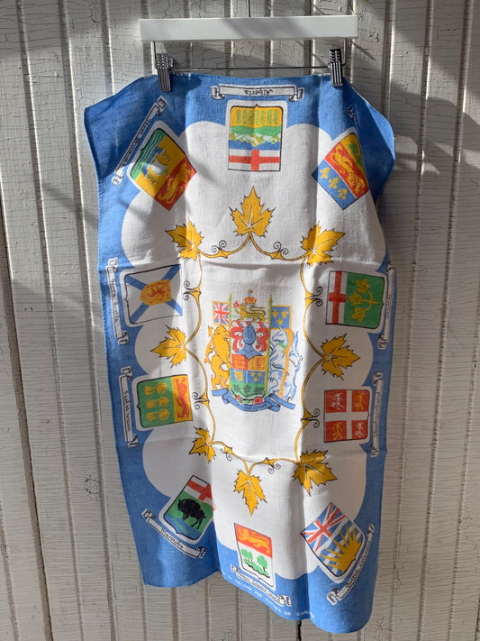 Coats of arms tea towel