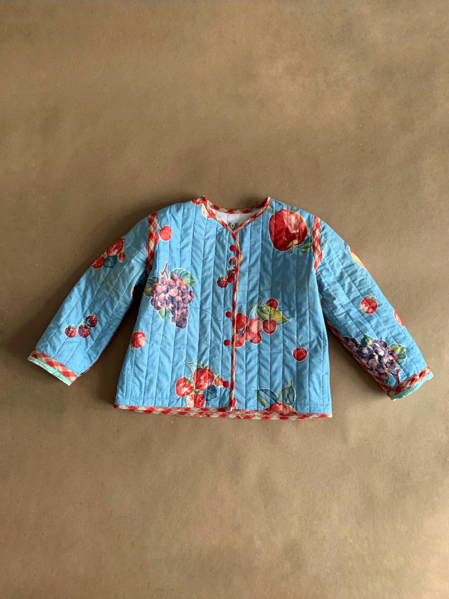RTS Quilted Reversible Chore coat | size 6-8T