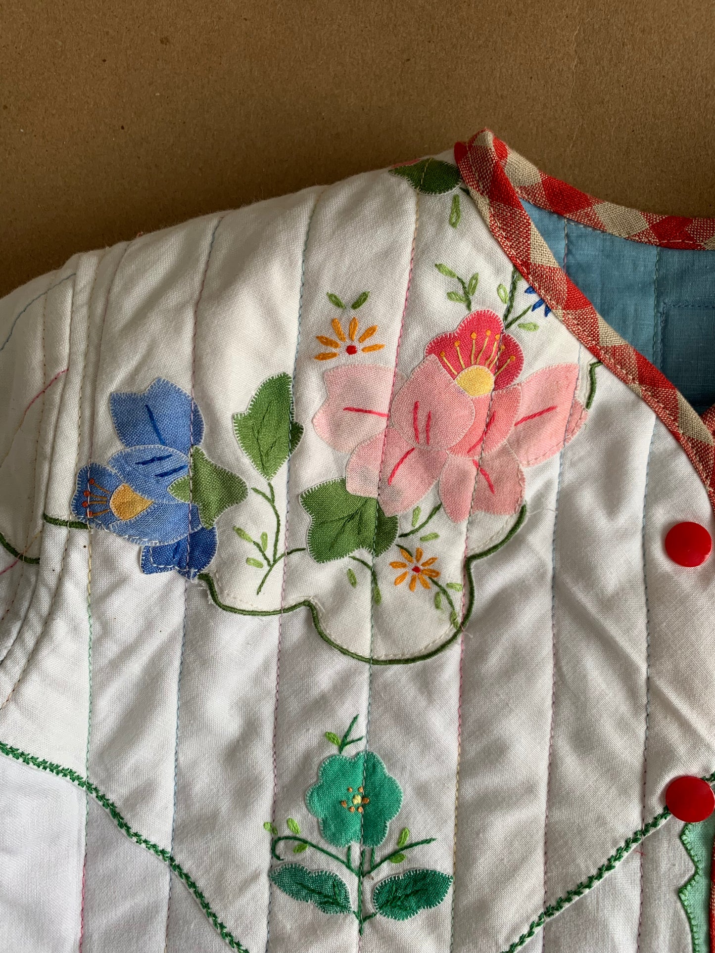 RTS Quilted Reversible Chore coat | size 6-8T