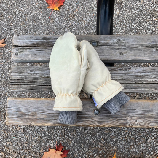 Waxed Canvas Mittens