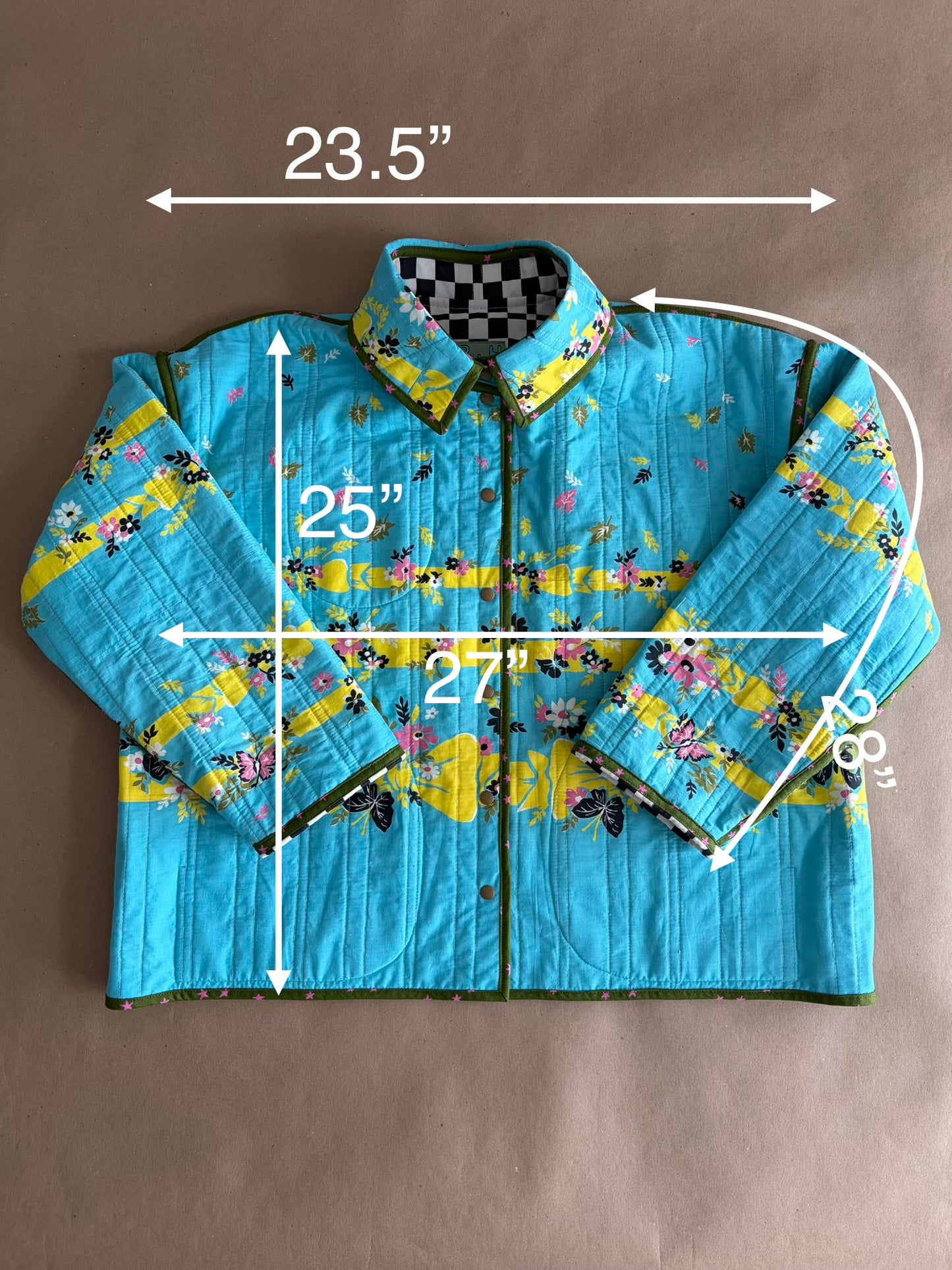 RTS Adult Quilted Reversible Chore Coat | size XL