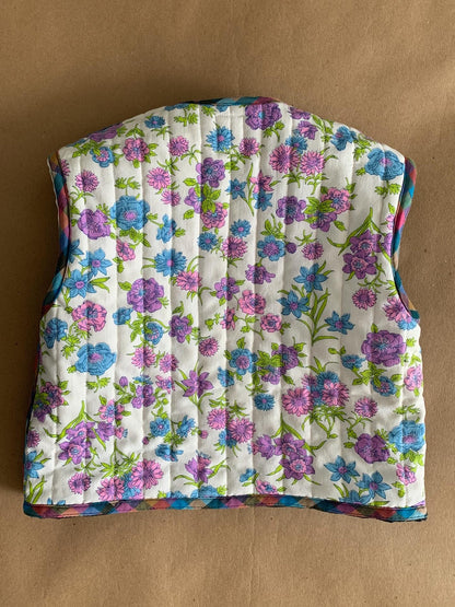 RTS | Boxy Quilted Vest | size 2-3yr