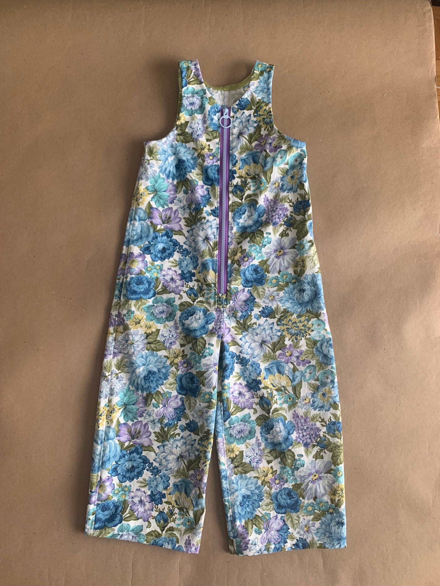 RTS | sleeveless floral jumpsuit | size 4yr