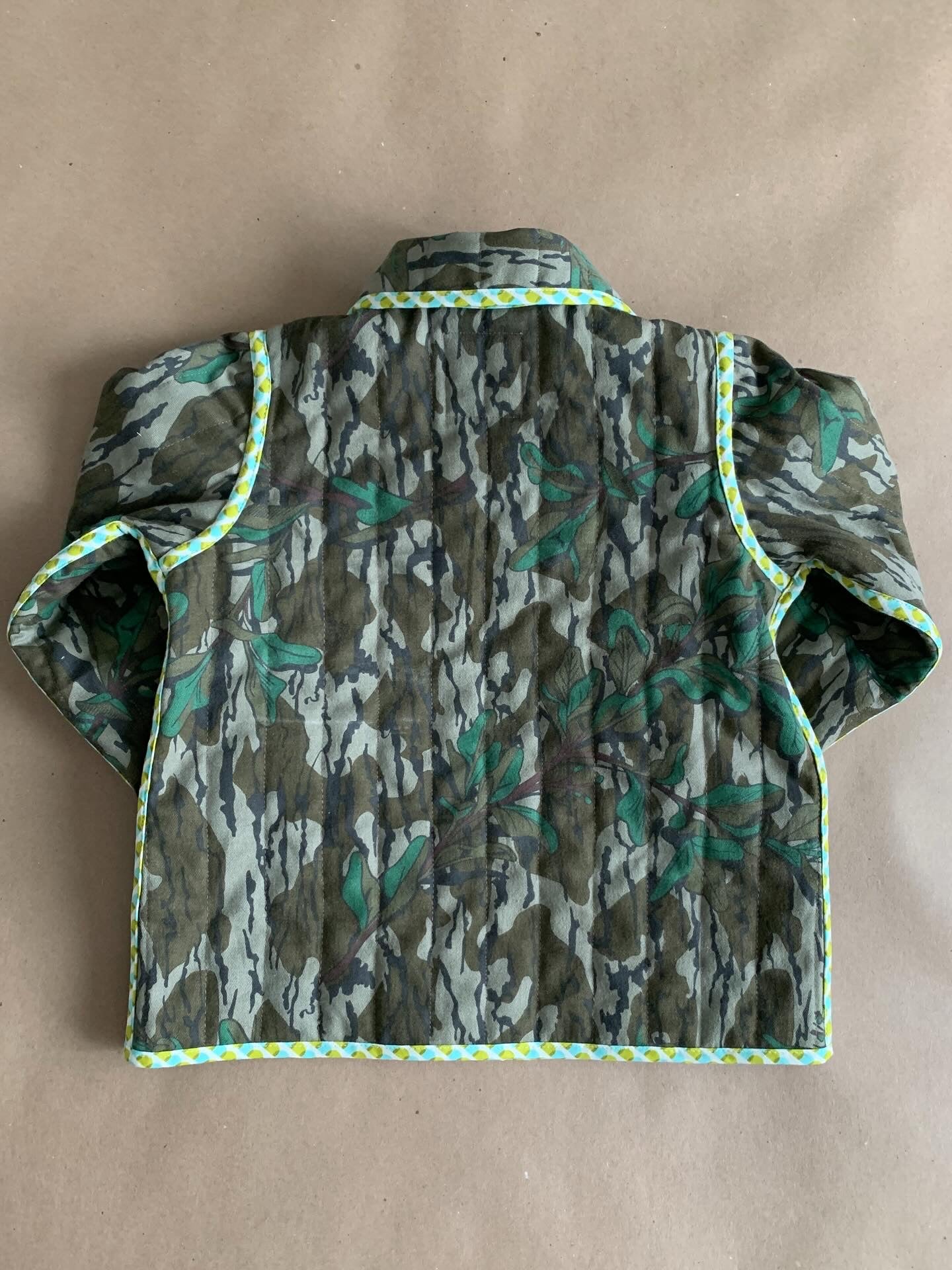 RTS | Quilted Chore coat | size 5-6yr