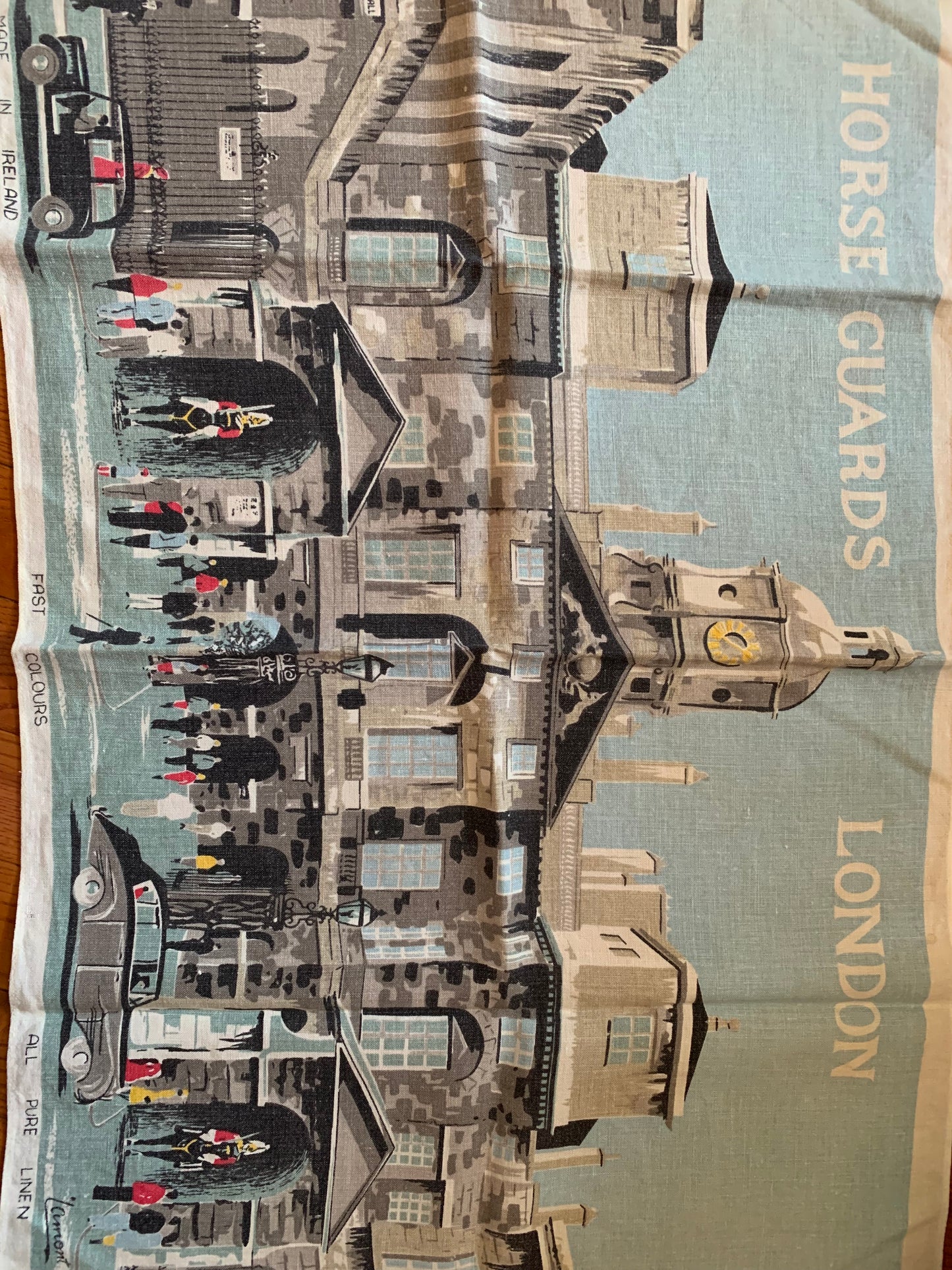 Horse Guards Parade tea towel