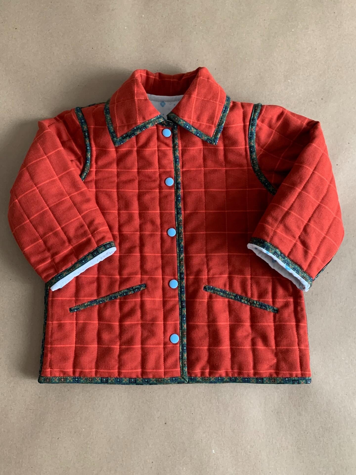 Made to Order | Quilted Chore coat | Sesame Street Bedtime  print