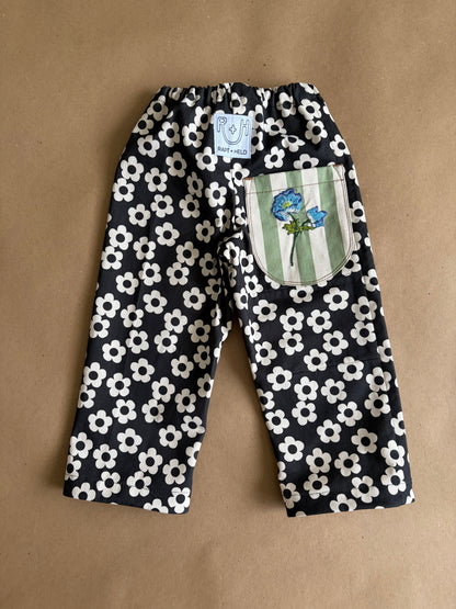 RTS | wide leg cotton Pants | 2yr