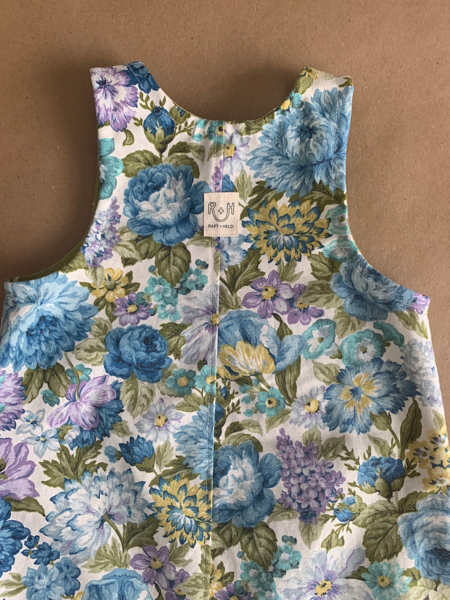 RTS | sleeveless floral jumpsuit | size 4yr