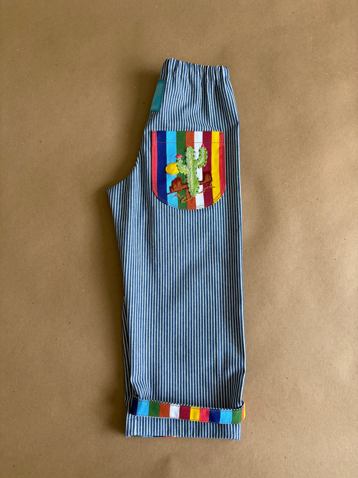 RTS | wide leg cotton Pants | 4yr