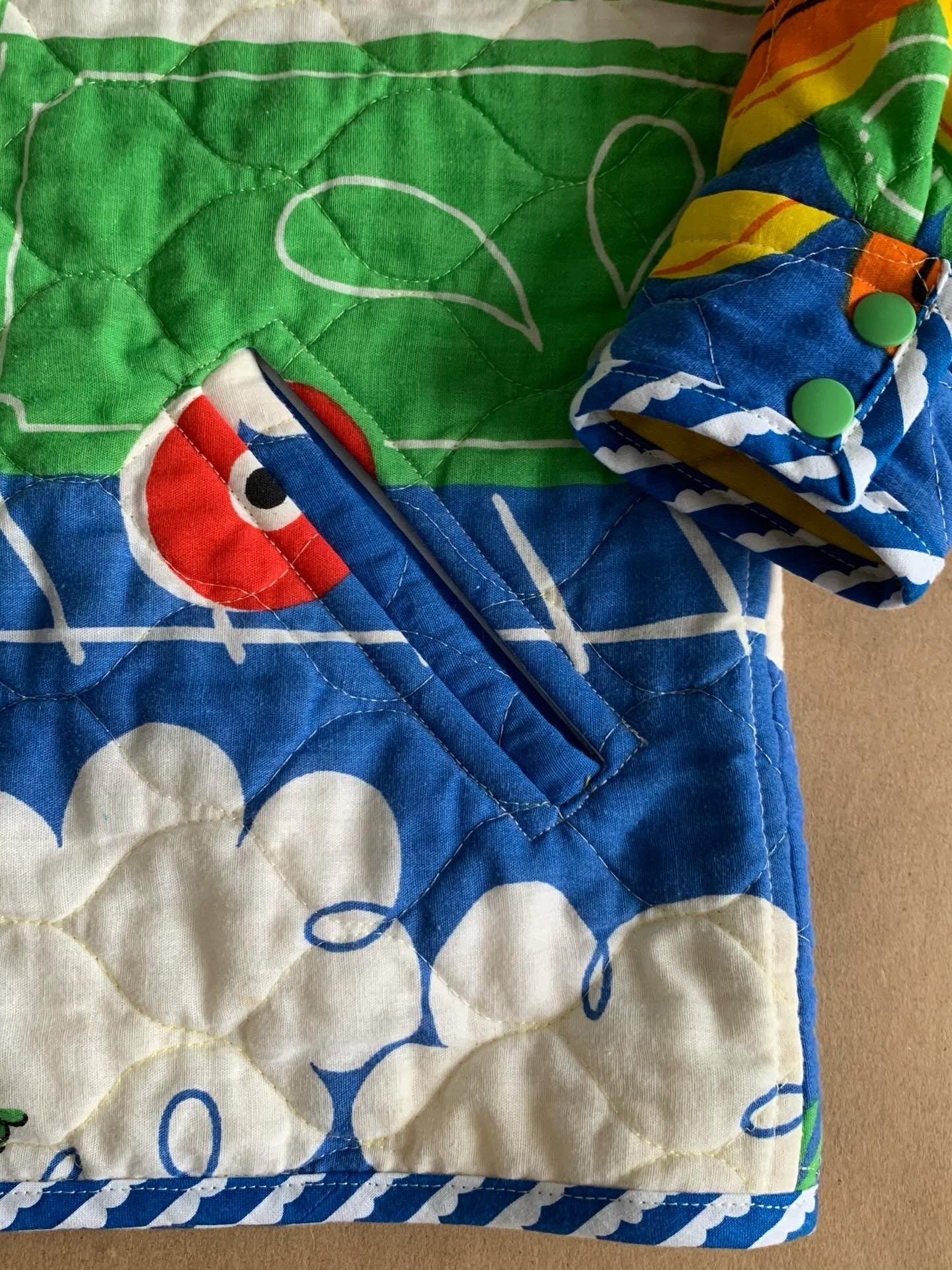 RTS Quilted Car coat | size 5-7yr