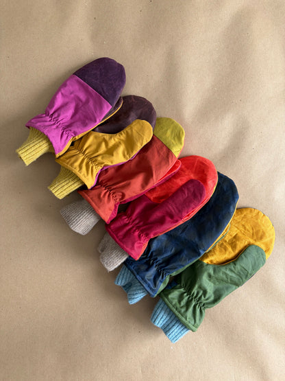 Waxed Canvas Mittens