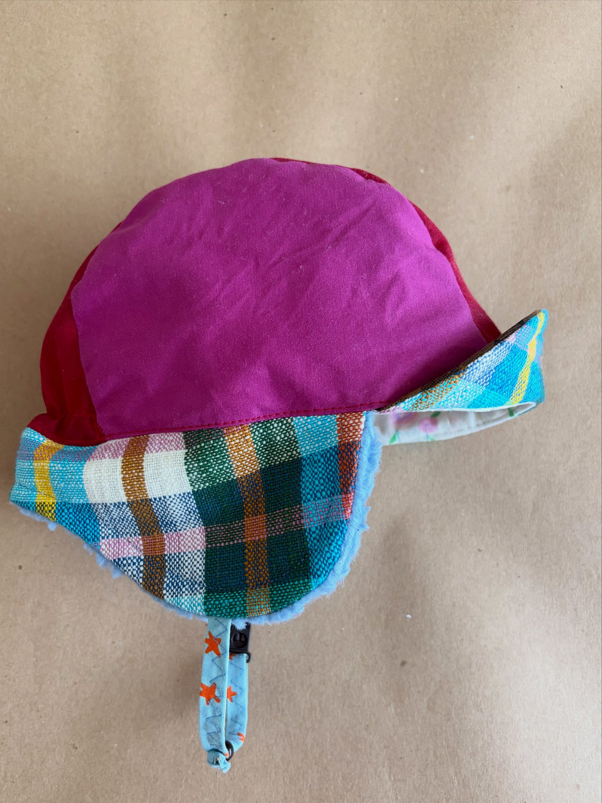 RTS | Waxed Canvas Earflap Cap | Kid size 49-53cm