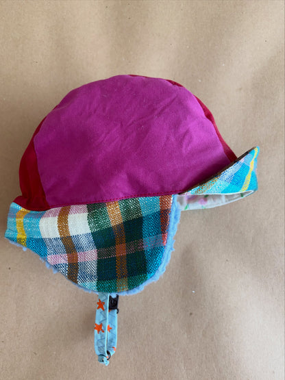 RTS | Waxed Canvas Earflap Cap | Kid size 49-53cm