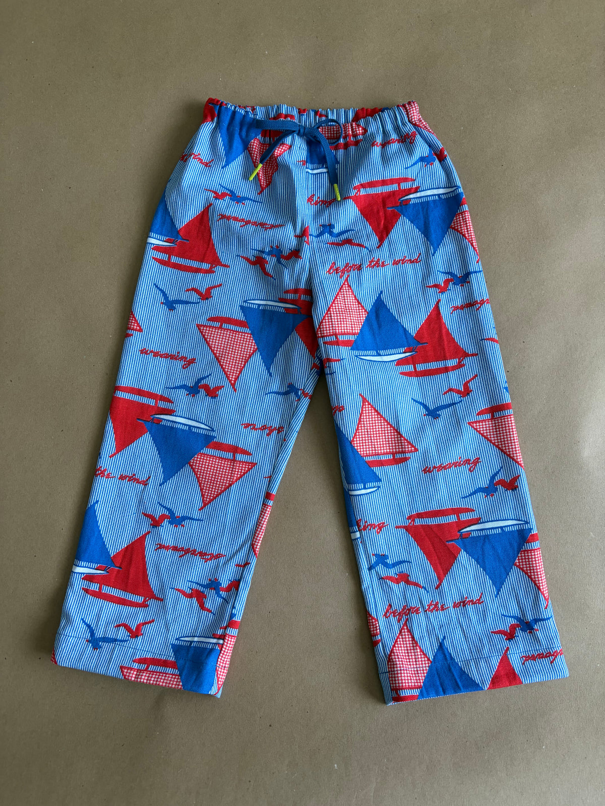 RTS | wide leg cotton Pants | 5yr