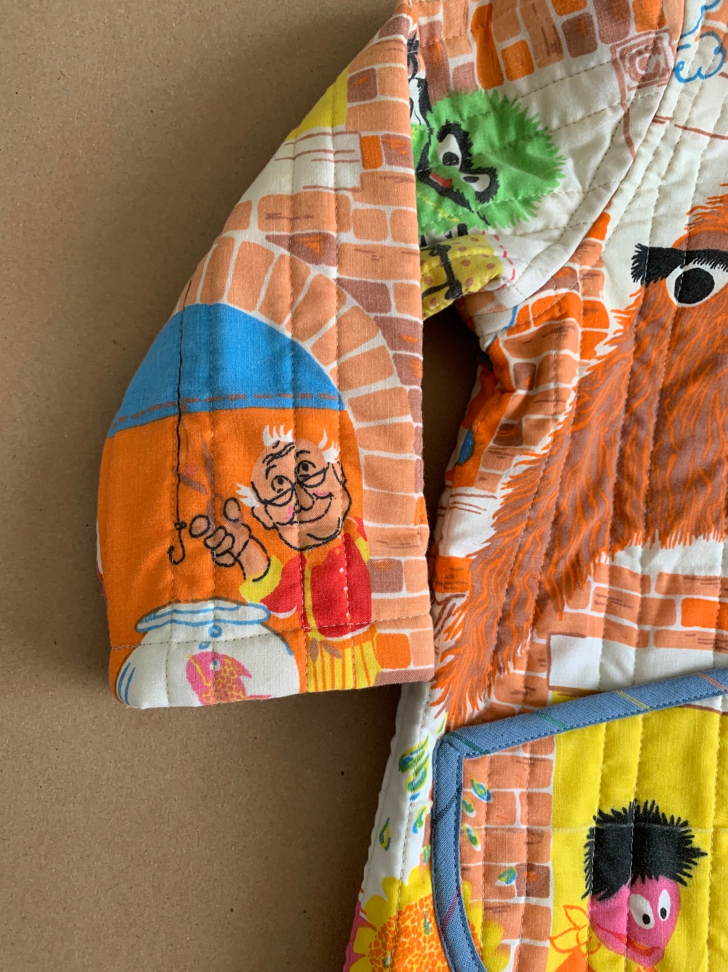 RTS | Quilted Chore coat | size 5-6yr