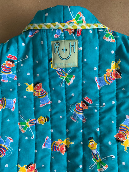 RTS | Quilted Chore coat | size 5-6yr
