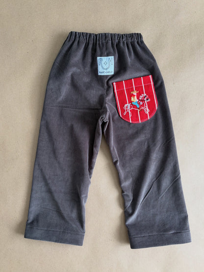 RTS | wide leg corduroy Pants | 4-5yr