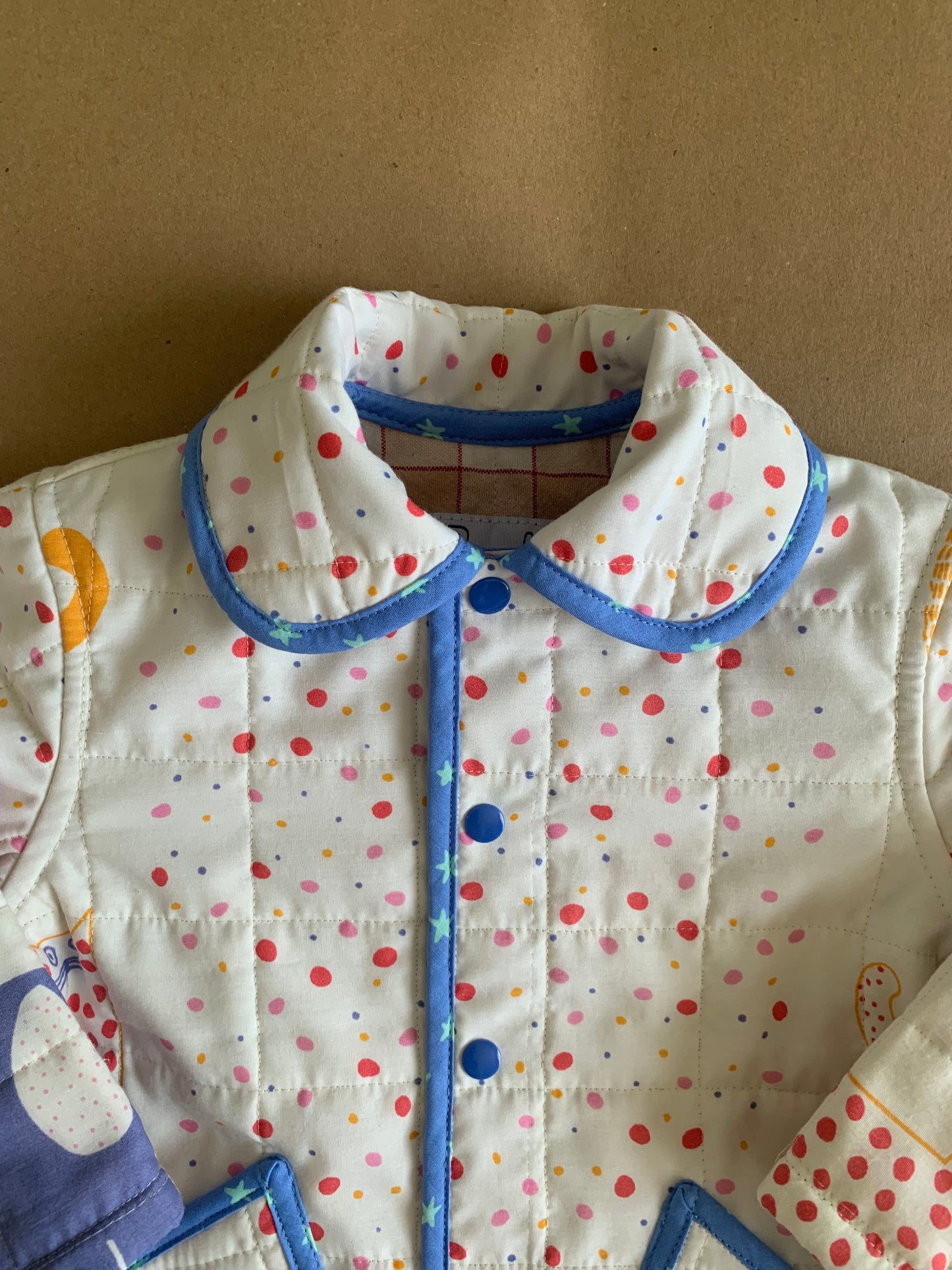 RTS | Quilted Chore coat | size 2-3yr