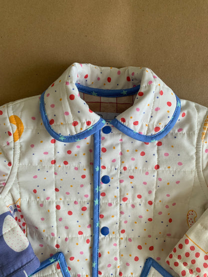 RTS | Quilted Chore coat | size 2-3yr