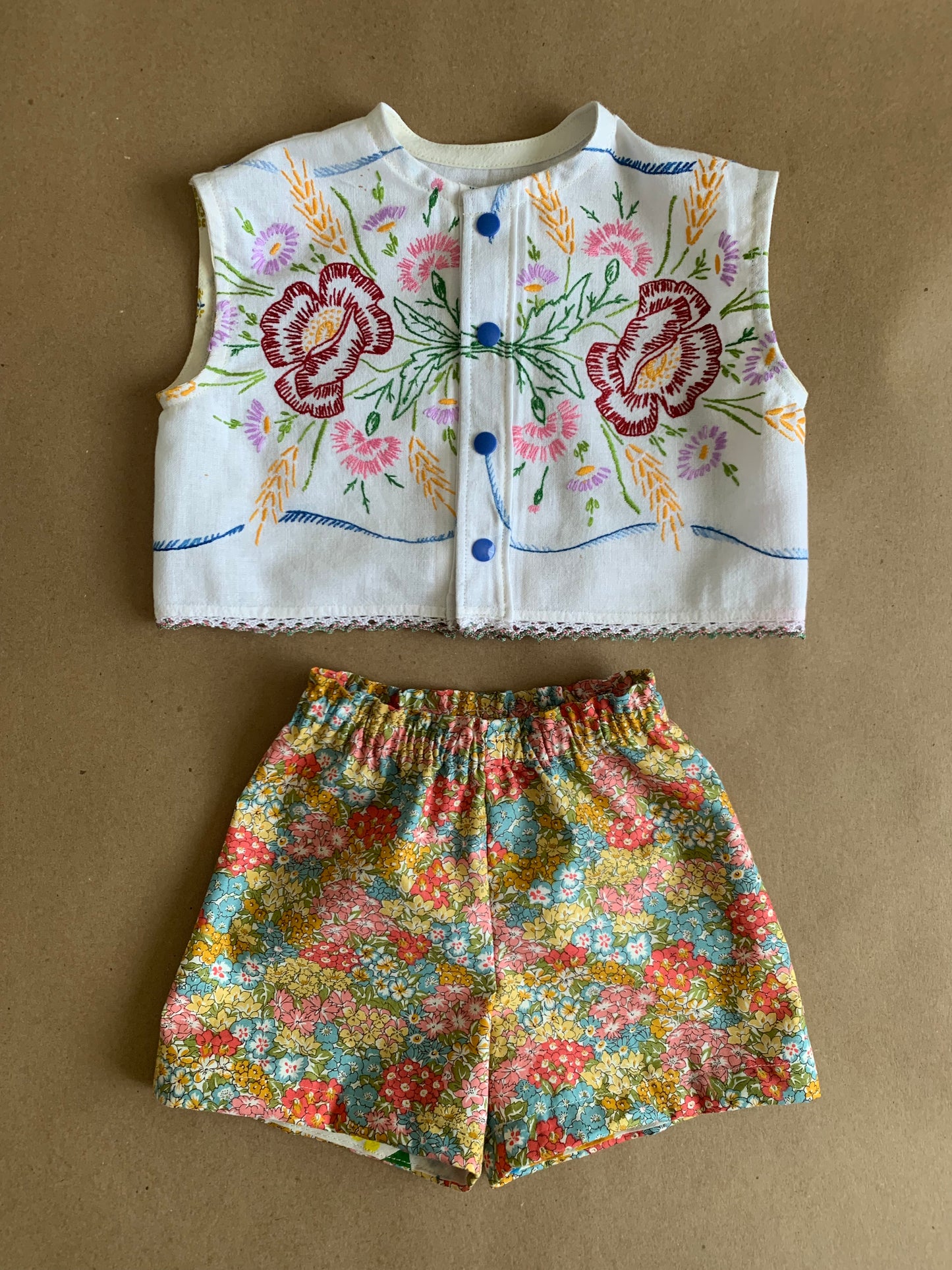 RTS | Two Piece floral Set | size 1-2yr