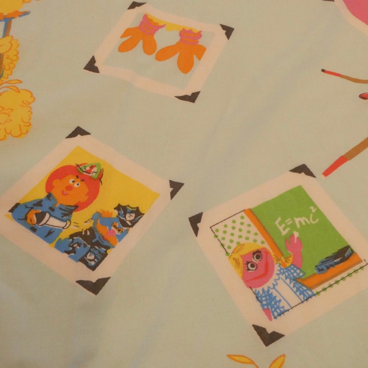 Made to Order | Quilted Chore coat | Sesame Street photography print