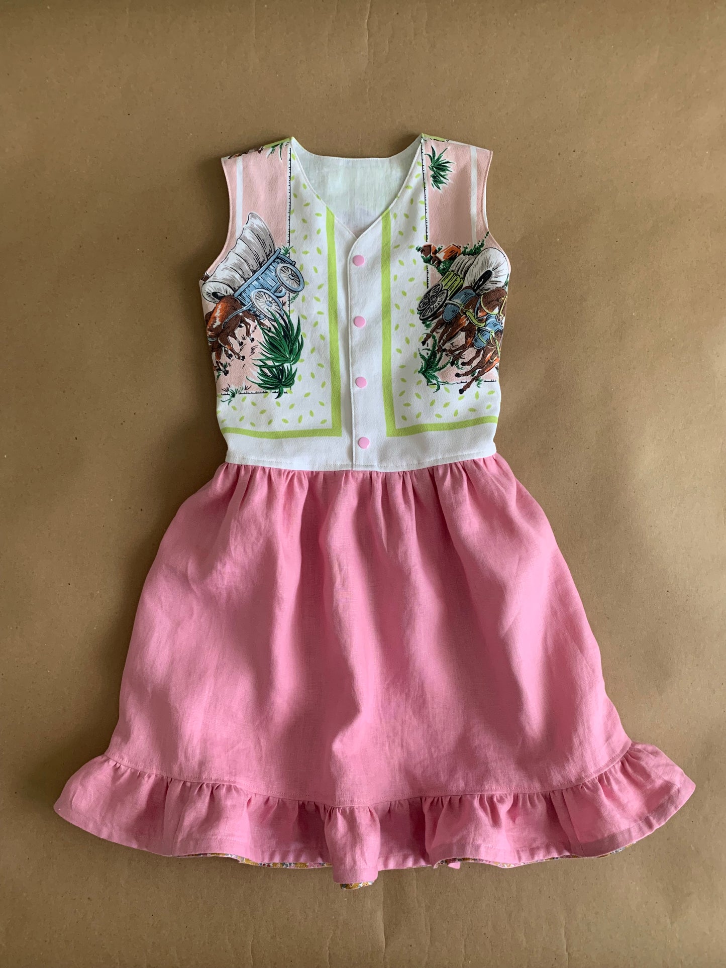 RTS | Snap Front Dress | Size 12yr