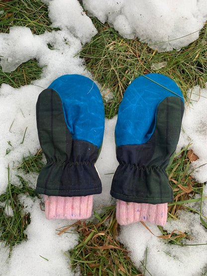 RTS | Waxed Canvas Mittens | adult S