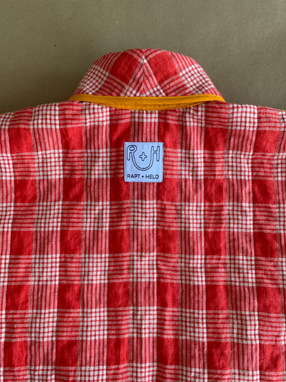 RTS Adult Quilted Reversible Chore Coat | size L