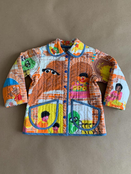 RTS | Quilted Chore coat | size 5-6yr