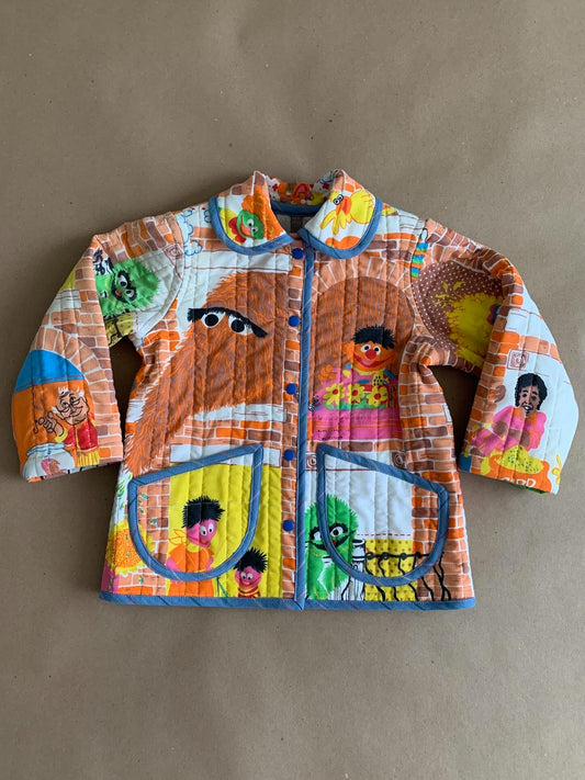 RTS | Quilted Chore coat | size 5-6yr