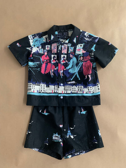 RTS cotton top and shorts set | 10yr