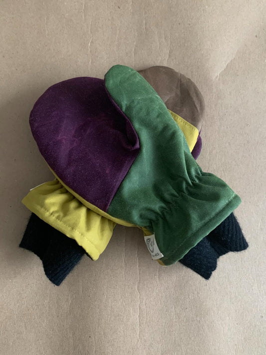 RTS | Waxed Canvas Mittens | adult S
