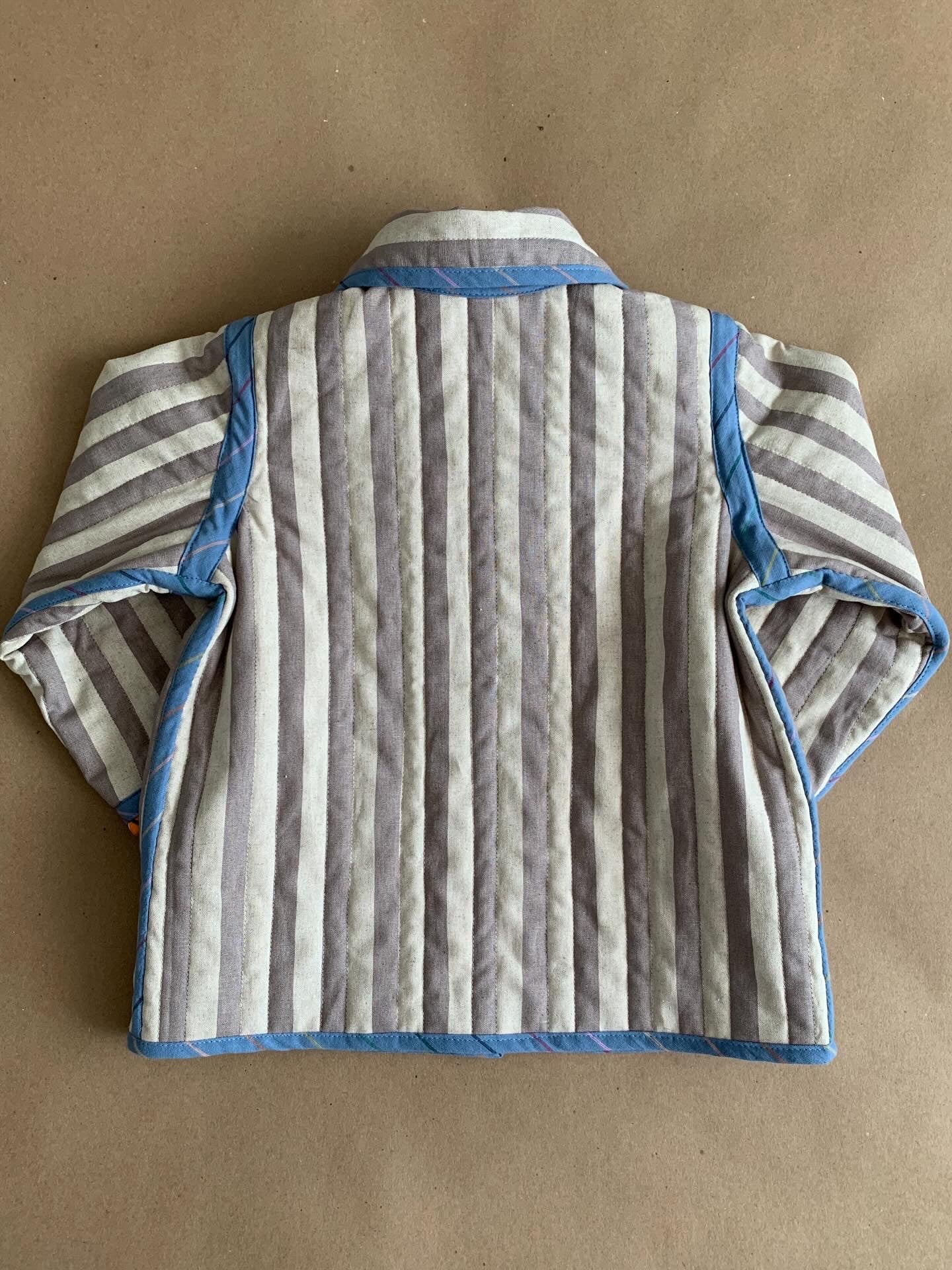 RTS | Quilted Chore coat | size 5-6yr