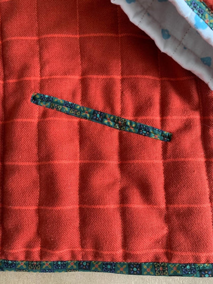 Made to Order | Quilted Chore coat | Sesame Street Bedtime  print