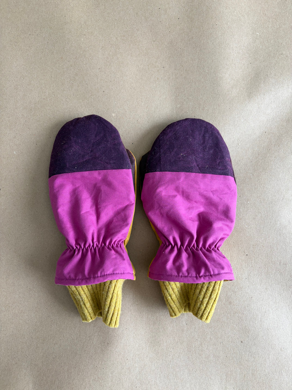 RTS | Waxed Canvas Mittens | adult S